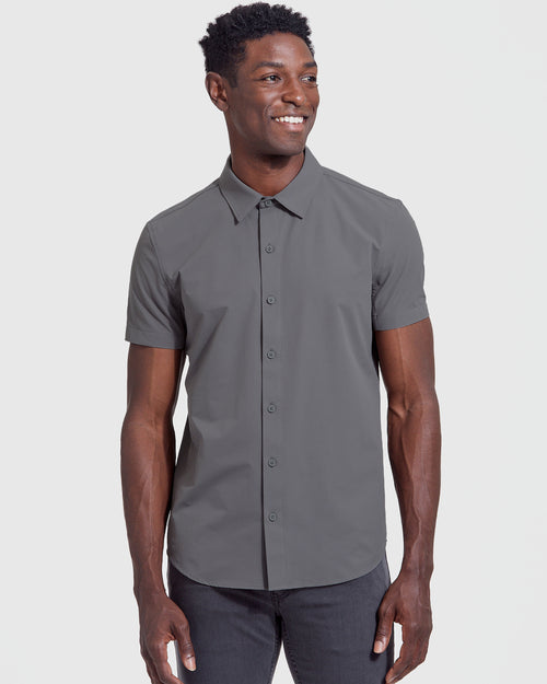 Carbon T-shirt à manches courtes de travailleur urbain en charbon