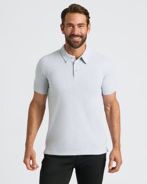 Light Heather Gray Light Heather Gray Classic Polo