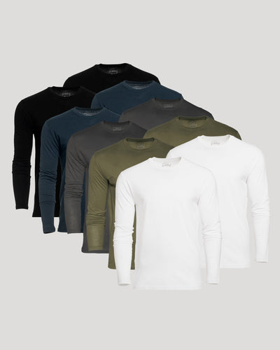 Staple Classic Long Sleeve Crew Neck 10-Pack