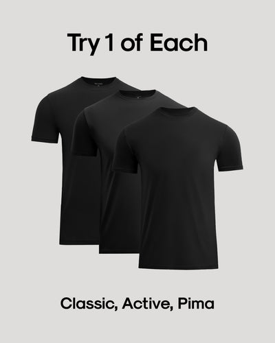 Crews Variety: Classic, Active, & Pima