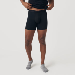 True ClassicBlack Boxer Briefs 12-Pack