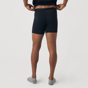 True ClassicBlack Boxer Briefs 12-Pack