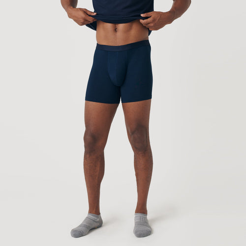 Navy Boxer Briefs 6-Pack