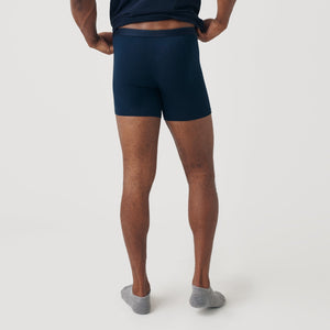 True ClassicNavy Boxer Briefs 6-Pack