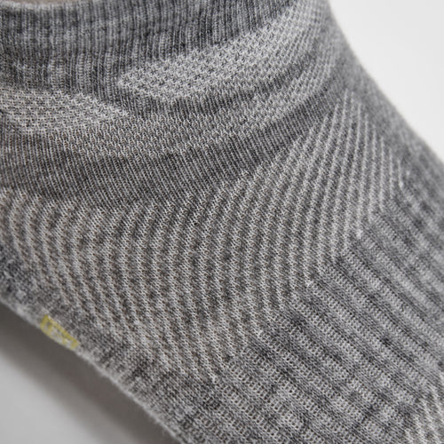 Heather Gray Ankle Socks 3-Pack