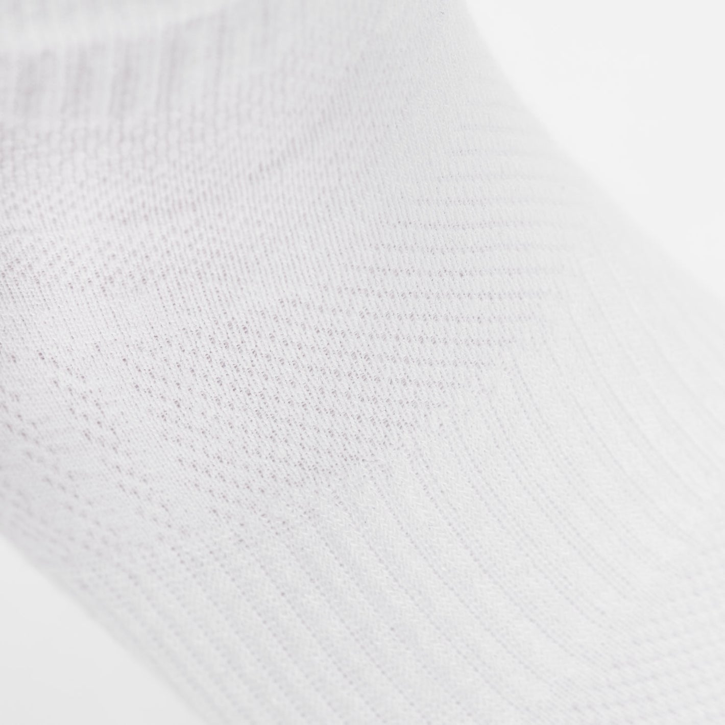 White Ankle Socks 3-Pack close-up showing knit fabric texture.