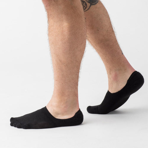 Black Never Show Socks 9-Pack