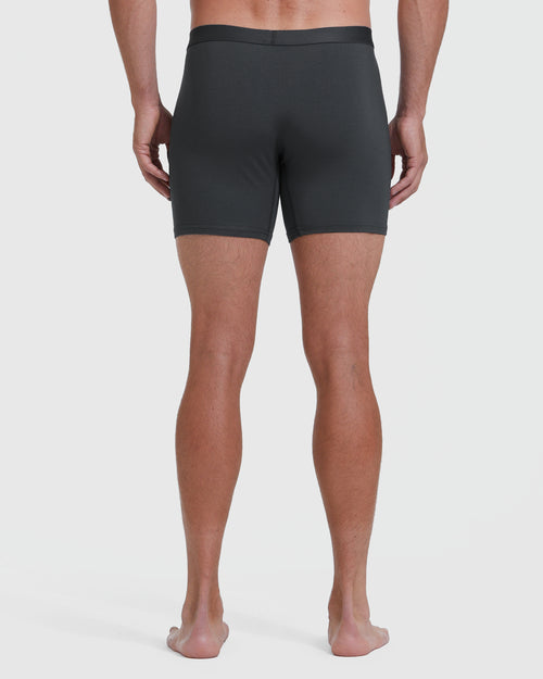 Carbon Boxer Trunks 6-Pack