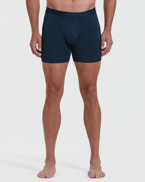 Navy Boxer Trunks 3-Pack