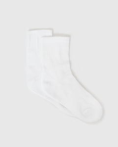 True ClassicWhite Half Crew Socks 3-Pack