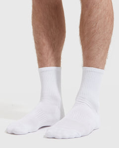 True ClassicWhite Half Crew Socks 3-Pack