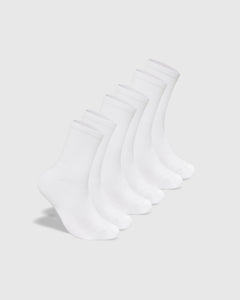 True ClassicWhite Half Crew Socks 3-Pack