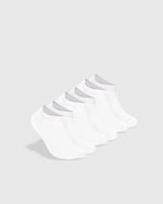 White Ankle Socks 3-Pack
