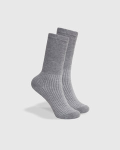 True ClassicHeather Gray Active Crew Socks 3-Pack