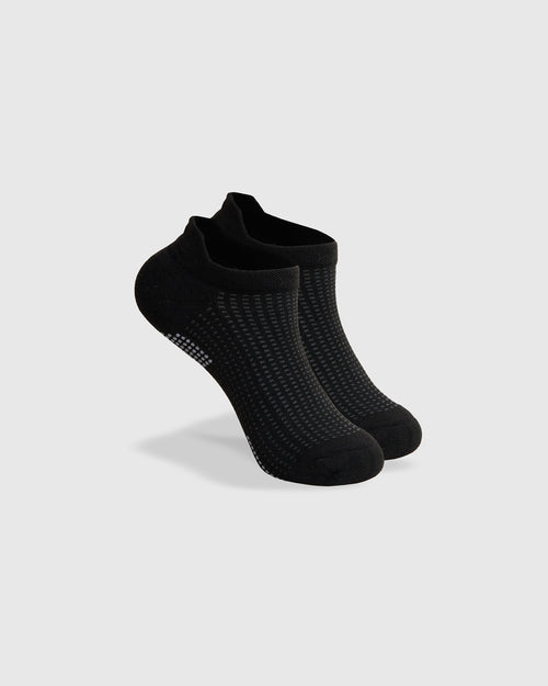 Black Active Ankle Socks 3-Pack