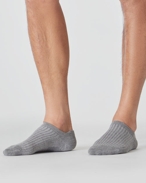 Heather Gray Active Ankle Socks 3-Pack