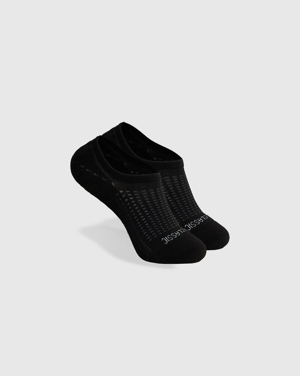 Black Active No Show Socks 3-Pack