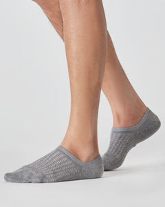 True ClassicHeather Gray Active No Show Socks 3-Pack