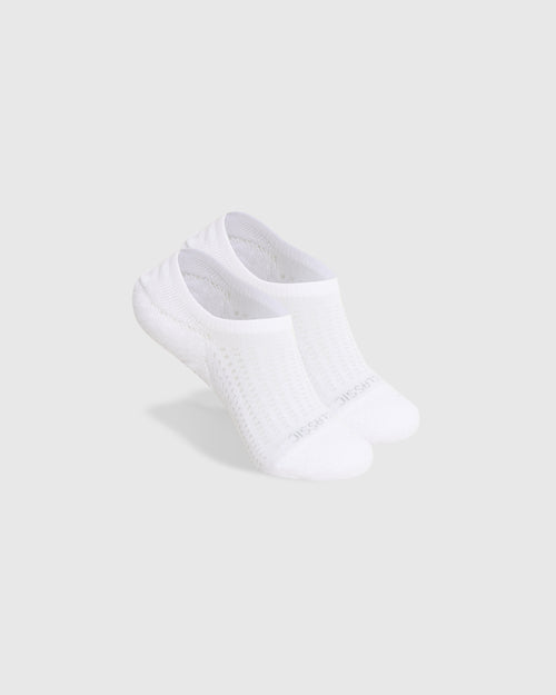 White Active Never Show Socks 3-Pack