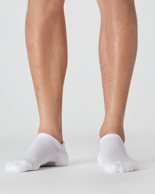 White Active Never Show Socks 3-Pack