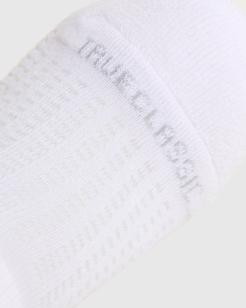 White Active Never Show Socks 3-Pack