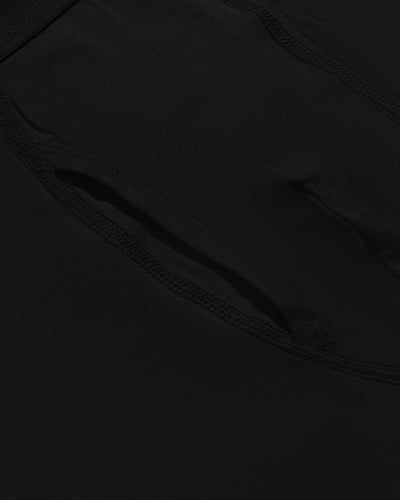 Black Boxer Briefs W/ Fly 12-Pack