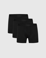 Lot de 3 boxers noirs avec braguette
