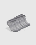 Lot de 3 paires de chaussettes invisibles Heather Gray 2.0