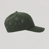 Military Green All Purpose Cap with ventilated side and back panels.