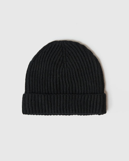 Black Sweater Beanie