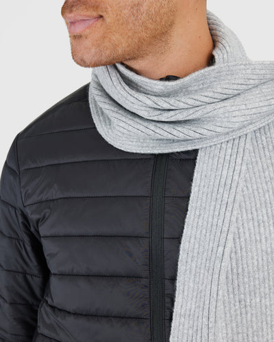 Sweater Scarf - Heather Gray