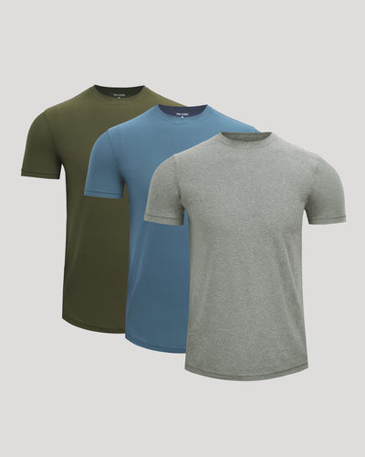 Active Curved Hem Crew