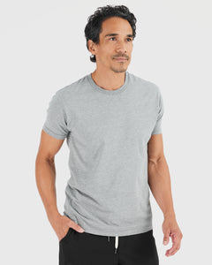 True ClassicHeather Gray Short Sleeve Crew Neck 3-Pack