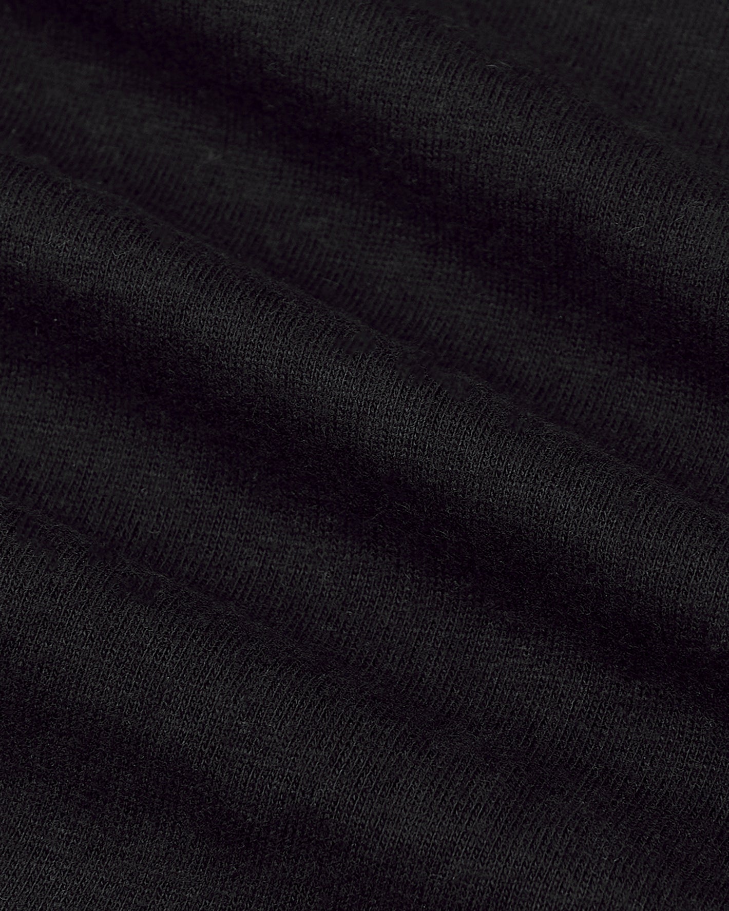 Close-up of black fabric with visible texture