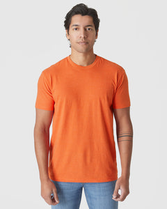 True ClassicMan in CombinedListingTest Classic Crew Neck T-shirt, relaxed pose.
