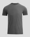 The Staple Classic Crew Neck T-Shirt in charcoal.