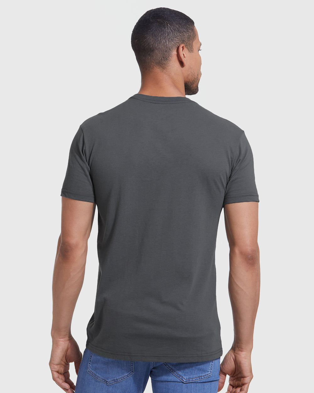 Gray Tones Short Sleeve Crew Neck 3-Pack