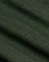 Dark Olive Classic Long Sleeve Crew Neck fabric close-up, showcasing knit texture.