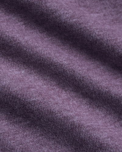Classic Crew Neck - Dark Heather Plum