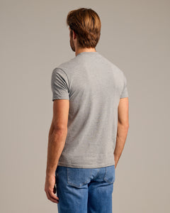 True ClassicHeather Gray Short Sleeve Crew Neck Tee