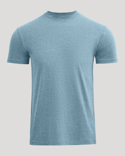 Classic Crew Neck - Heather Indigo