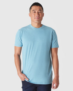 True ClassicHeather Voyager Short Sleeve Crew Neck Tee