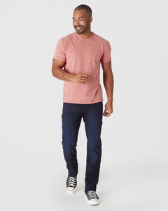 True ClassicHeather Cayenne Short Sleeve Crew Neck Tee