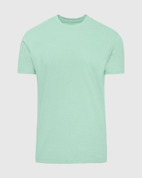 Heather Mist Short Sleeve Crew Neck Tee