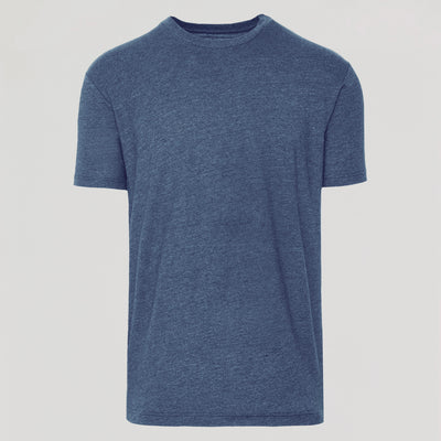 Classic Crew Neck - Heather Navy