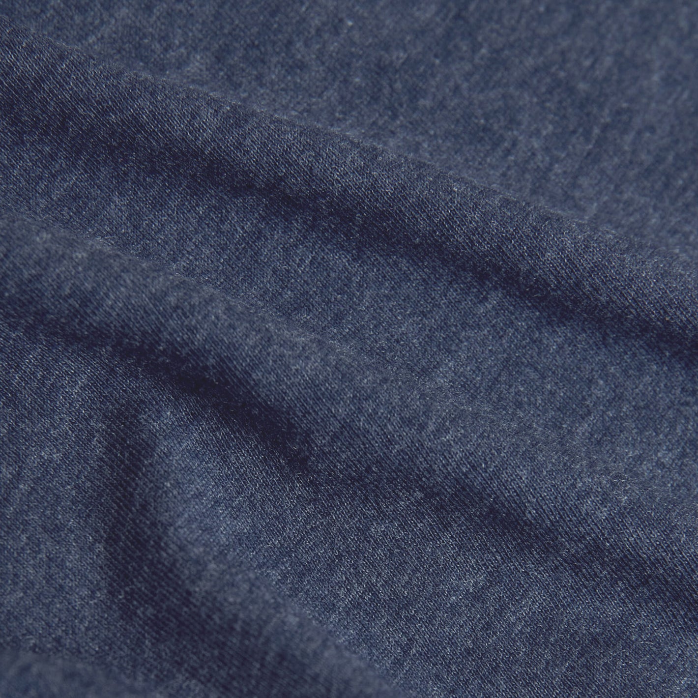 Heather Navy Classic Crew Neck
