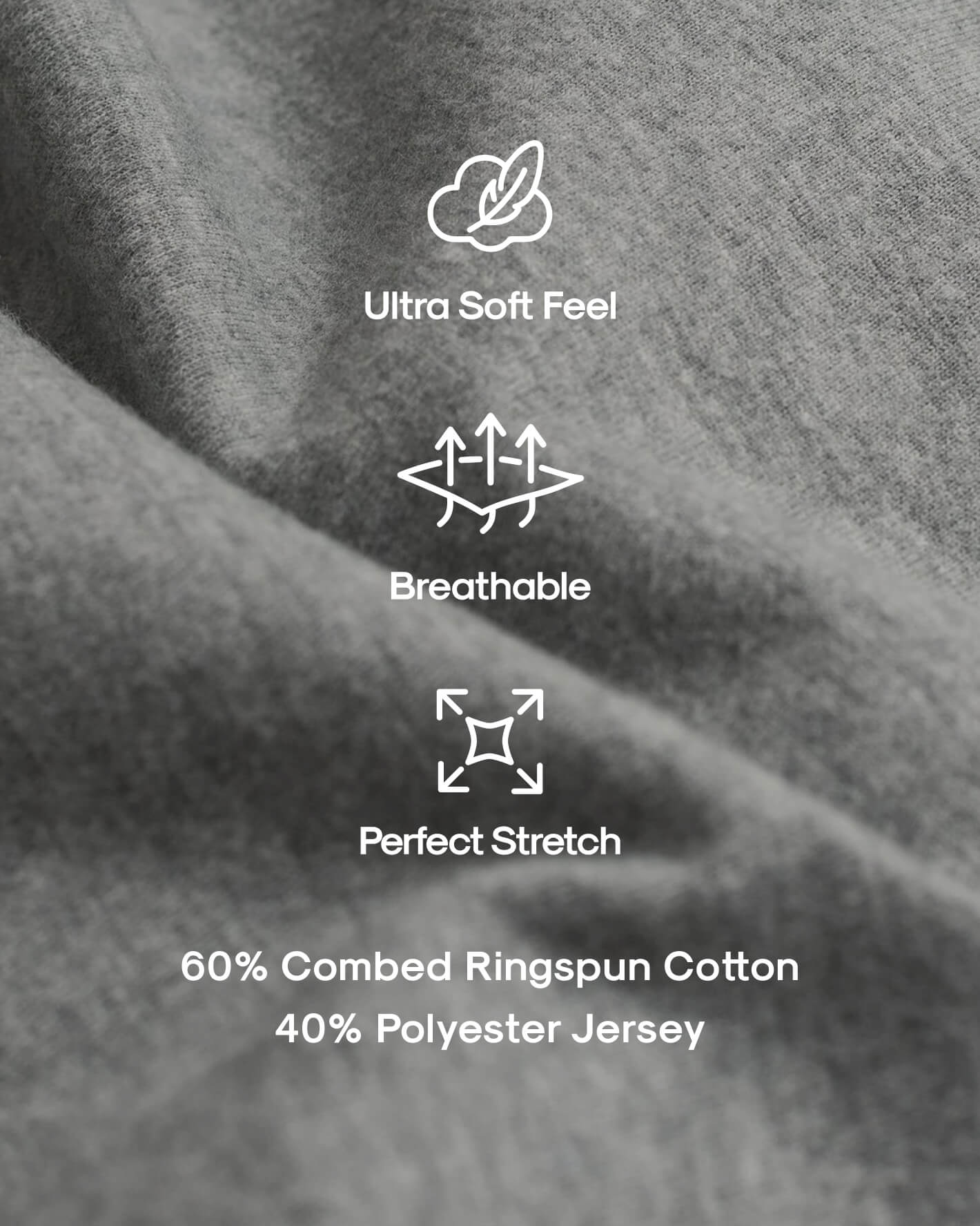 Classic Crew 3-Pack features icons: Ultra Soft, Breathable, Perfect Stretch.