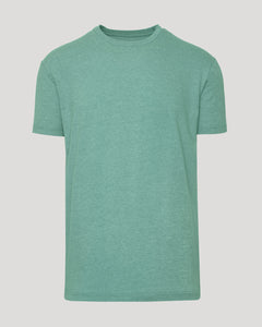 True ClassicLight Heather Greenery Short Sleeve Crew Neck Tee