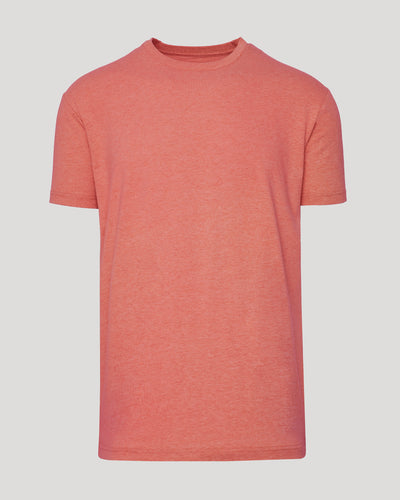 Classic Crew Neck - Light Heather Vermilion