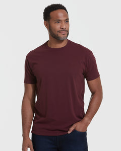 True ClassicMahogany Short Sleeve Crew Neck Tee